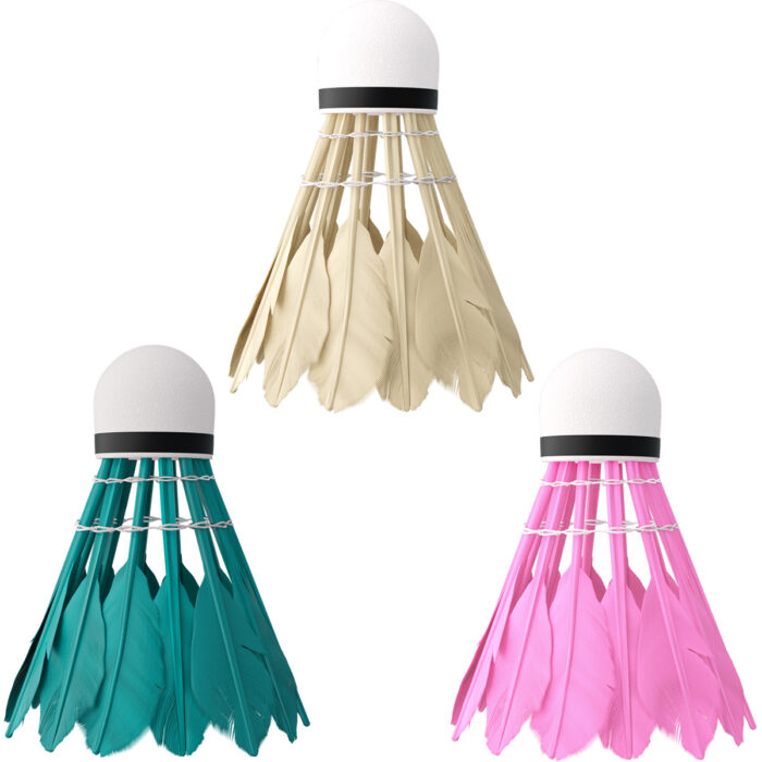 bilde 3 - NBL6216 FEathers SHUTTLECOCKS MULTICOLOR 6 PCS. NILS