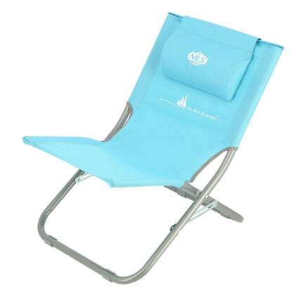 bilde 1 - NC3130 BLUE BEACH CHAIR med PILLOW NILS CAMP