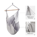 bilde 3 - NC0033 GREY BRAZILian CHAIR 130X100 CM NILS CAMP