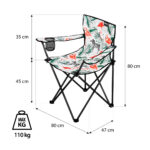 bilde 3 - NC1625 FLAMINGO CAMPING CHAIR NILS CAMP