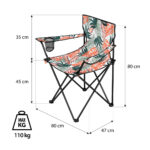 bilde 3 - NC1625 LEAVES CAMPING CHAIR NILS CAMP