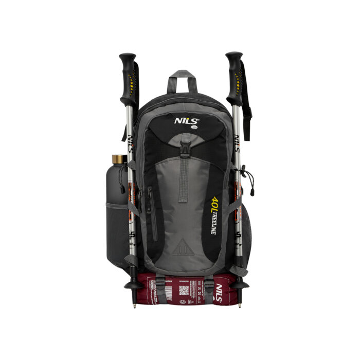 bilde 8 - NC1733 BACPACK TOURIST BLACK TREELIN 40L NILS CAMP