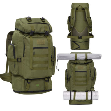 bilde 2 - NC1785 BACPACK TAKTISK GREEN MAGNUM 100L NILS CAMP