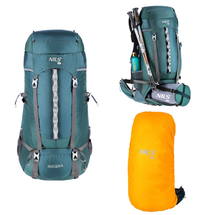 bilde 2 - NC1949 Bakside TOURIST GREEN BERGEN 65L NILS CAMP