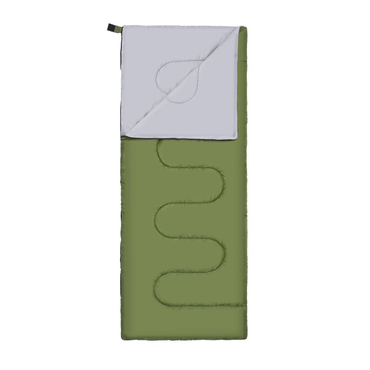 bilde 1 - NC2002 DARK GREEN SLEEPING BAG NILS CAMP