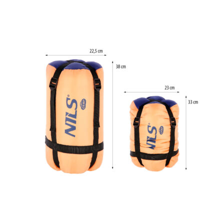 bilde 4 - NC2007 ORANGE SLEEPING BAG JUNIOR NILS CAMP