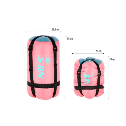 bilde 4 - NC2007 PINK SLEEPING BAG JUNIOR NILS CAMP