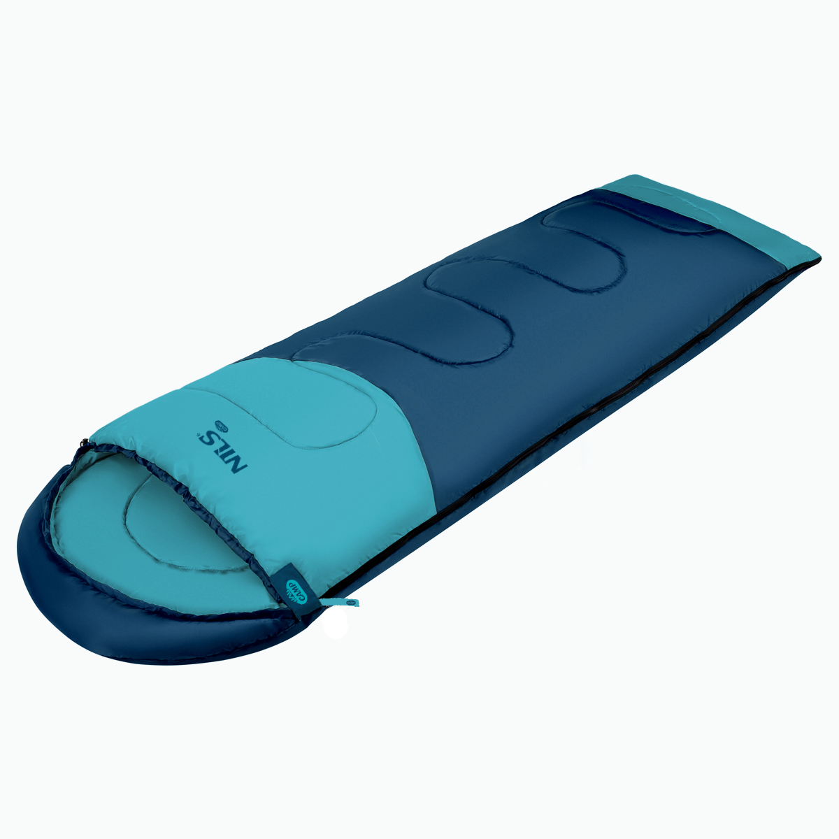 bilde 4 - NC2008 BLUE-LIGHT BLUE SLEeping BAG STORLE L NILS CAMP