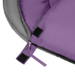 bilde 7 - NC2008 GREY-VIOLET SLEeping BAG STORLEM M NILS CAMP