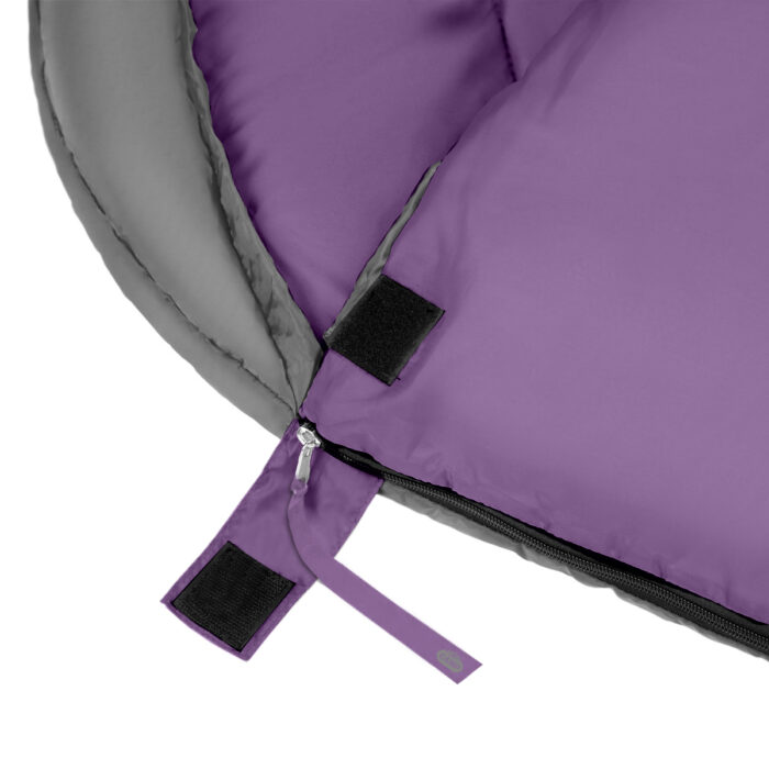 bilde 7 - NC2008 GREY-VIOLET SLEeping BAG STORLEM M NILS CAMP