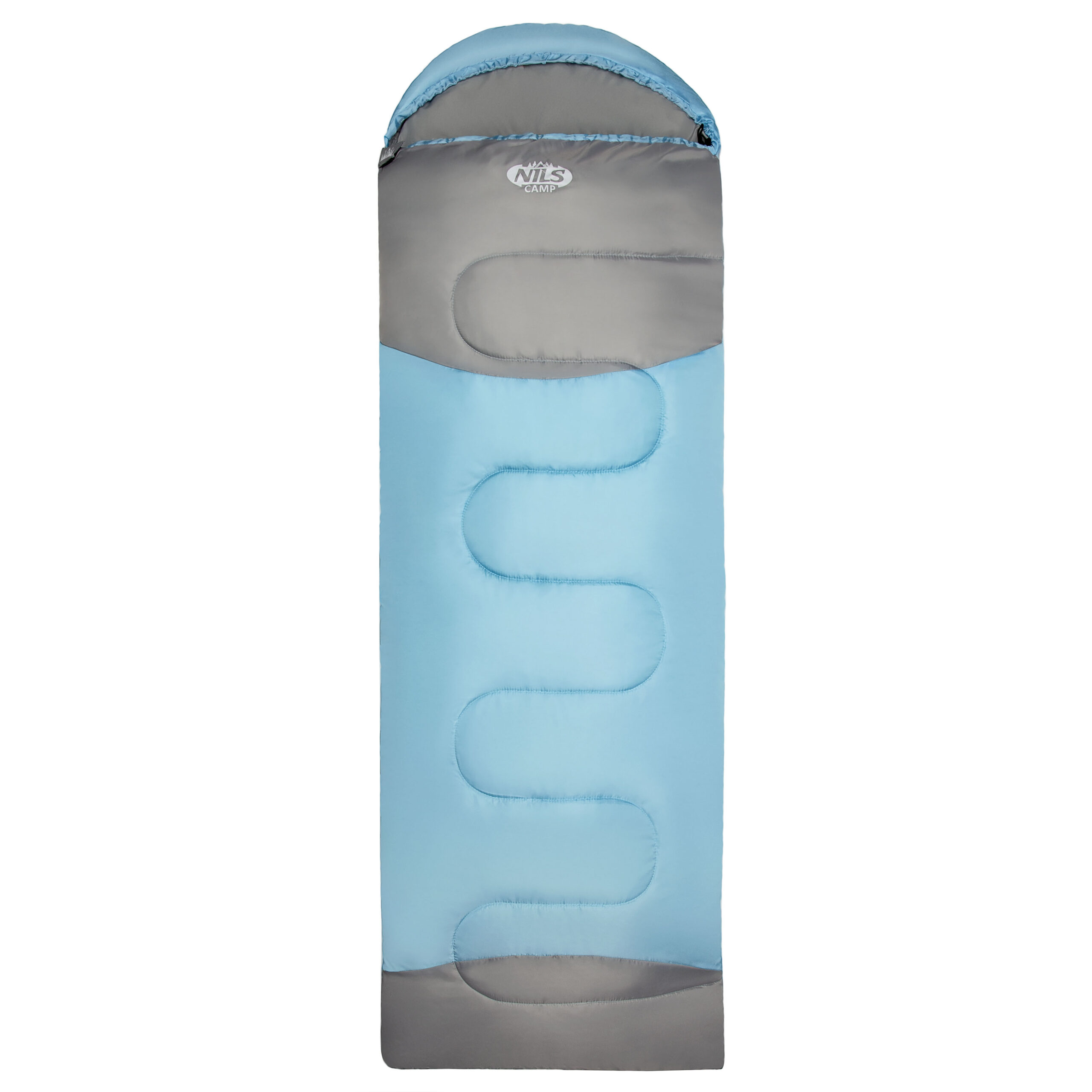 bilde 1 - NC2008 MINT-GREY SLEEPING BAG STORLEK M NILS CAMP