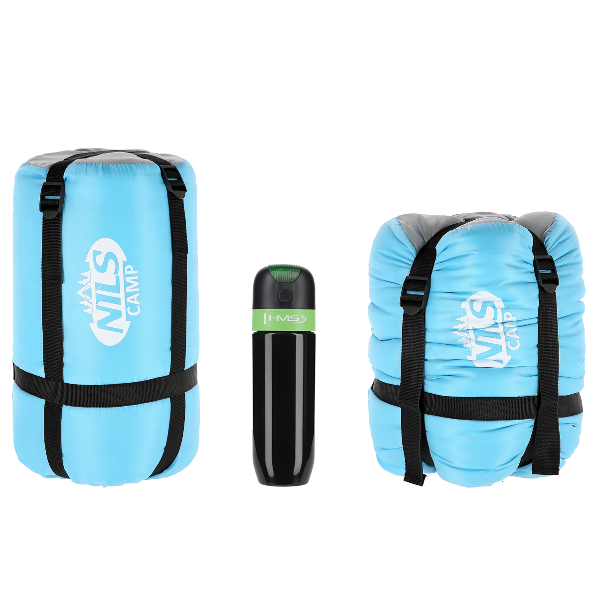 bilde 4 - NC2008 MINT-GREY SLEEPING BAG STORLEK M NILS CAMP