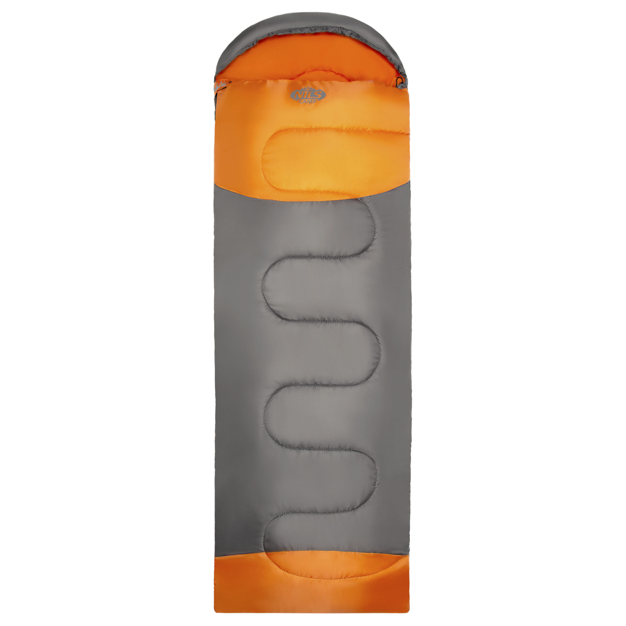 bilde 1 - NC2008 BLACK-Orange SLEEPING BAG STORLE L NILS CAMP
