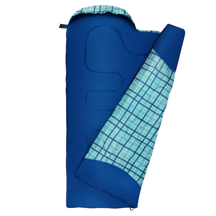 bilde 6 - NC2009 BLUE CHEQUERED SLEEPING BAG NILS CAMP