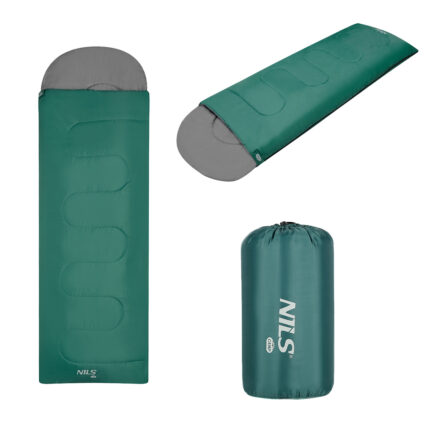 bilde 2 - NC2105 GREEN-GREAY SLEEPING BAG STORLEK L NILS CAMP