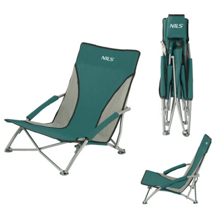 bilde 2 - NC3035 GREEN-GREY BEACH CHAIR NILS CAMP