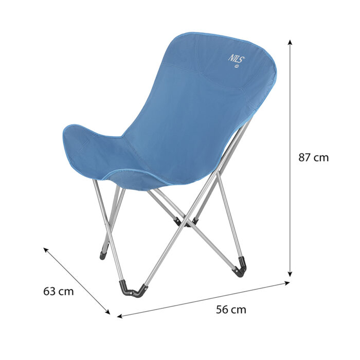 bilde 3 - NC3051 BLUE CAMPING CHAIR NILS CAMP