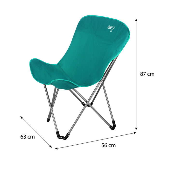 bilde 3 - NC3051 GREEN CAMPING CHAIR NILS CAMP