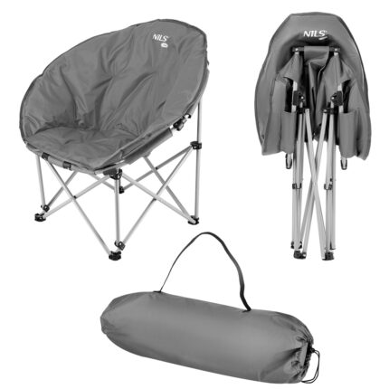bilde 2 - NC3070 GRAY CAMPING CHAIR NILS CAMP