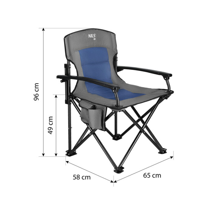 bilde 3 - NC3075 BLUE CAMPING CHAIR NILS CAMP