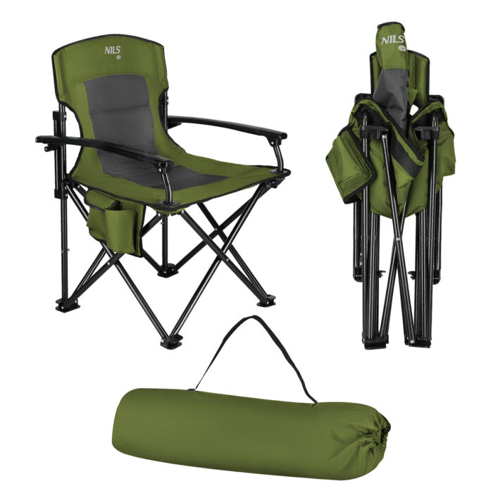 bilde 2 - NC3075 GREEN CAMPING CHAIR NILS CAMP