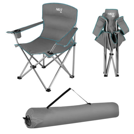bilde 2 - NC3079 GRAY-Green CAMPING CHAIR NILS CAMP