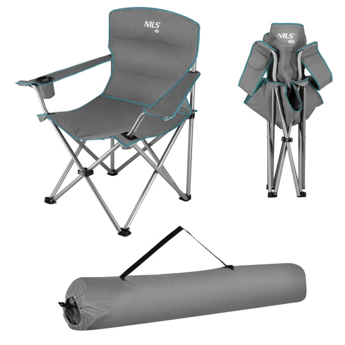 bilde 2 - NC3079 GRAY-Green CAMPING CHAIR NILS CAMP