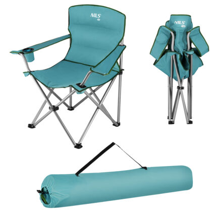 bilde 2 - NC3079 GREEN CAMPING CHAIR NILS CAMP