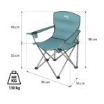 bilde 3 - NC3079 GREEN CAMPING CHAIR NILS CAMP