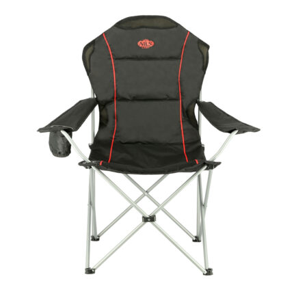 bilde 1 - NC3080 BLACK-RED CAMPING CHAIR NILS CAMP