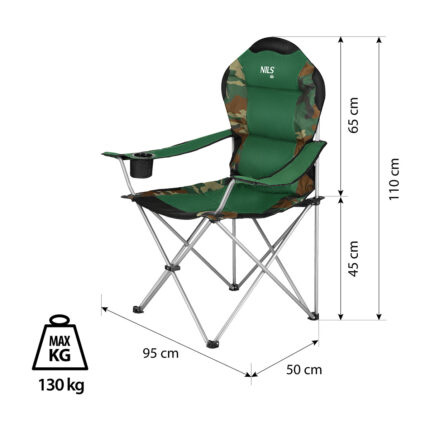 bilde 2 - NC3080 MORO CAMPING CHAIR NILS CAMP