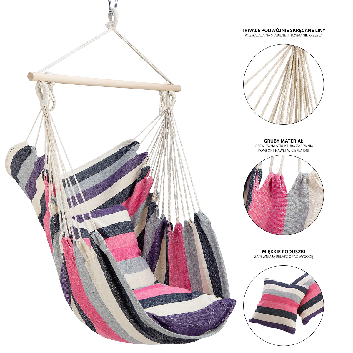 bilde 4 - NC3107 PINK Brazilian CHAIR NILS CAMP