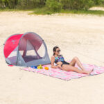 bilde 2 - NC3142 RED-Grey Pop UP BEACH TENT NILS CAMP