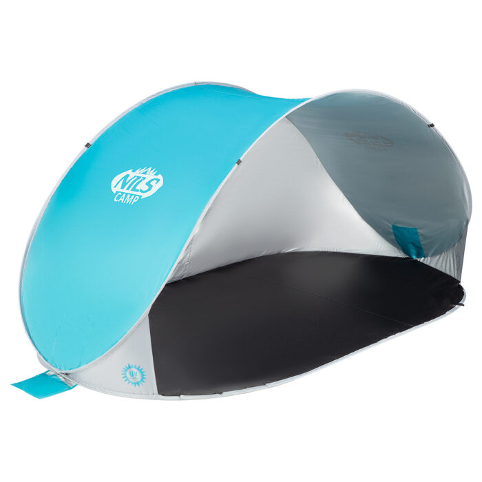 bilde 1 - NC3174 TURQUISE-Grey Pop UP BEACH TENT NILS CAMP