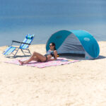 bilde 2 - NC3174 TURQUISE-Grey Pop UP BEACH TENT NILS CAMP