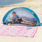 bilde 4 - NC3174 TURQUISE-Grey Pop UP BEACH TENT NILS CAMP