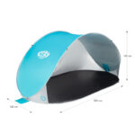 bilde 6 - NC3174 TURQUISE-Grey Pop UP BEACH TENT NILS CAMP
