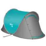 bilde 1 - NC3743 CAMPING POP UP TENT TURQUOISE NILS CAMP