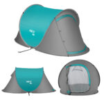 bilde 2 - NC3743 CAMPING POP UP TENT TURQUOISE NILS CAMP