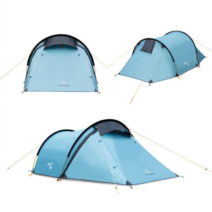bilde 2 - NC6003 CAMPING TENT GREEN NORTH PEAK NILS CAMP