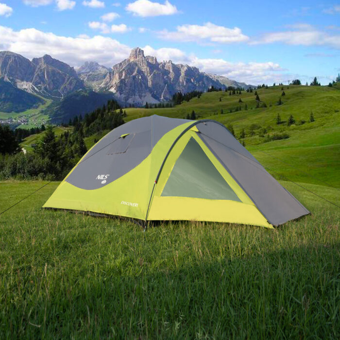 bilde 4 - NC6006 GREEN-GRAY CAMPING TENT DISCOVERY NILS CAMP