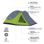 bilde 7 - NC6006 GREEN-GRAY CAMPING TENT DISCOVERY NILS CAMP