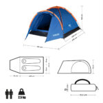 bilde 6 - NC6010 CAMPING TENT HIKER NILS CAMP