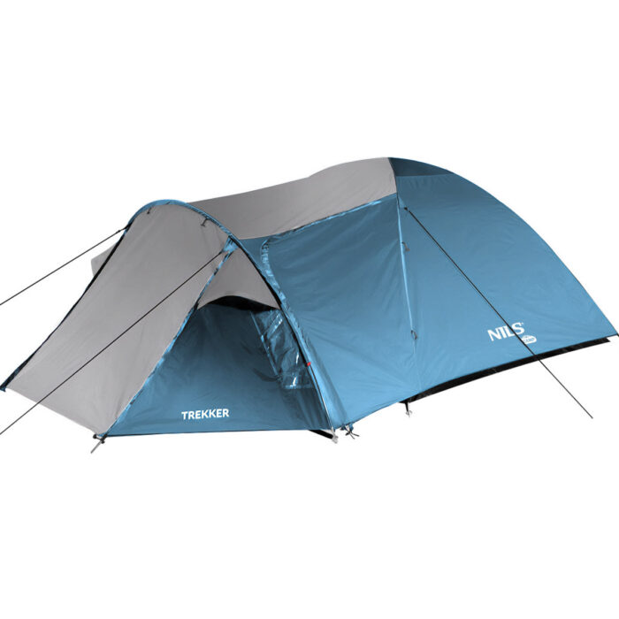 bilde 1 - NC6012 Blå-GRAY CAMPING TENT TREKKER NILS CAMP
