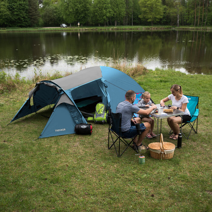 bilde 10 - NC6012 Blå-GRAY CAMPING TENT TREKKER NILS CAMP