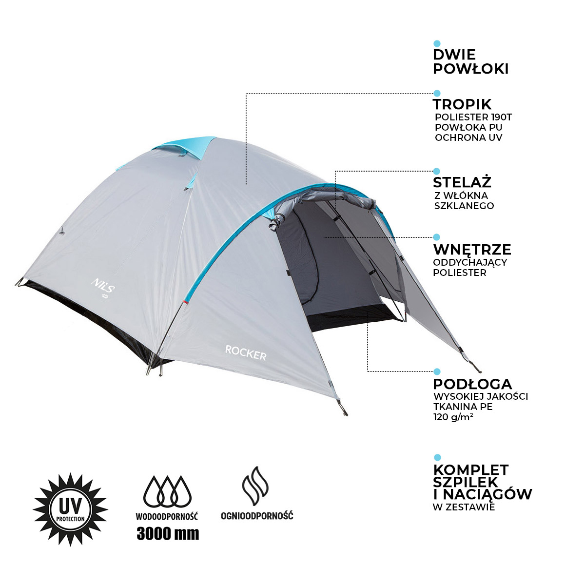 bilde 8 - NC6013 CAMPING ENT ROCKER NILS CAMP