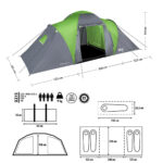 bilde 6 - NC6431 CAMPING ENT GREEN-GRAY Highland IV NILS CAMP