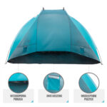 bilde 3 - NC8030 TURQUIISE BEACH TENT 260x120x120 NILS