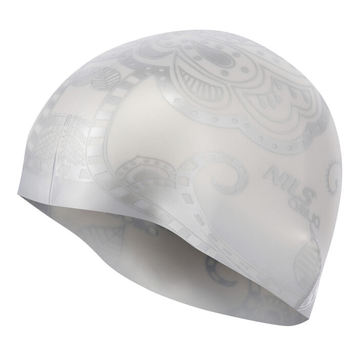 bilde 1 - G-TYPE BERN F221 SILVER SIMMING CAP NILS AQUA