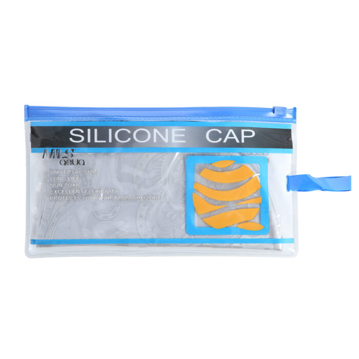 bilde 3 - G-TYPE BERN F221 SILVER SIMMING CAP NILS AQUA